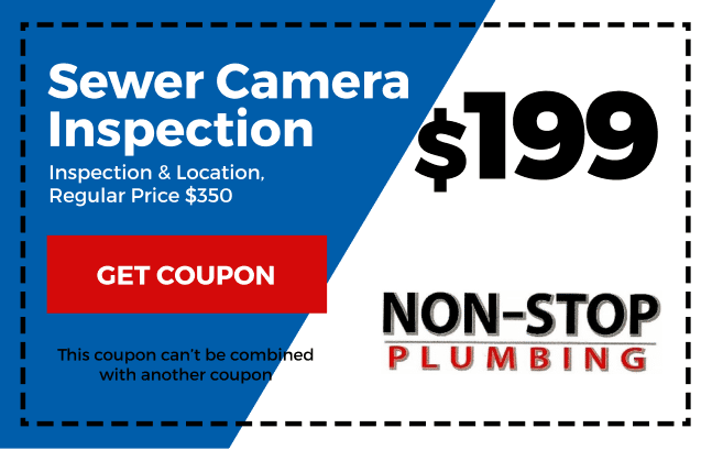 Sewer Camera Coupon - Non Stop Plumbing in Los Angeles, CA