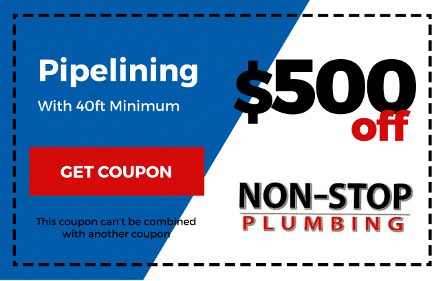 Pipelining Coupon - Non Stop Plumbing in Los Angeles, CA