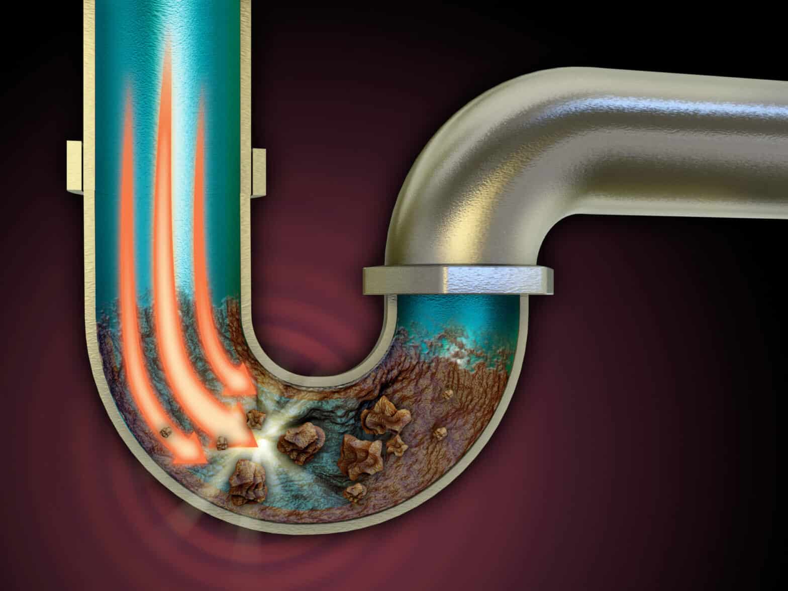 A clean drain with flowing water, representing the importance of professional drain cleaning in Los Angeles homes.